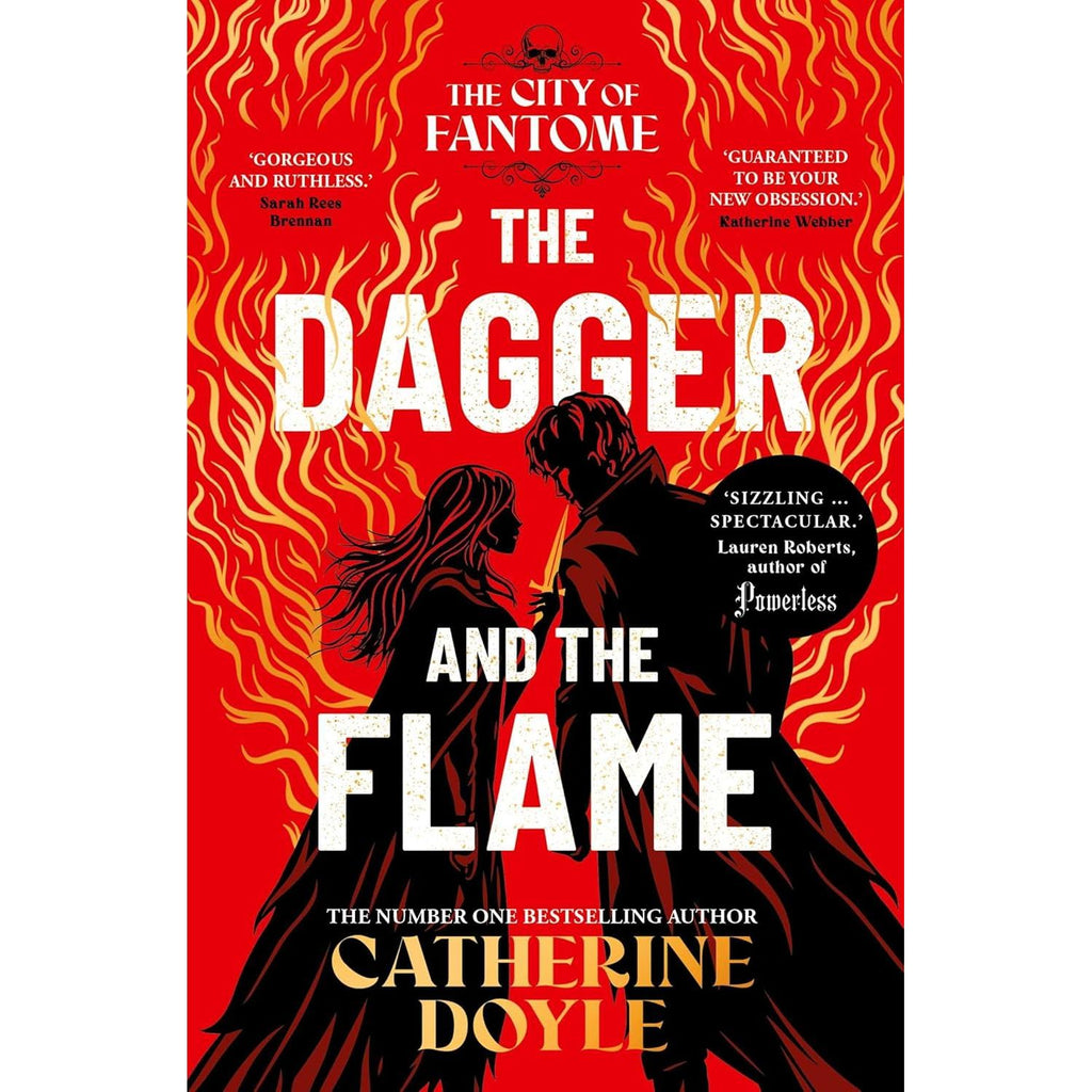 The City of Fantome Series by Catherine Doyle 2 Books Collection Set (The Rebel and the Rose (HB) & The Dagger and the Flame)
