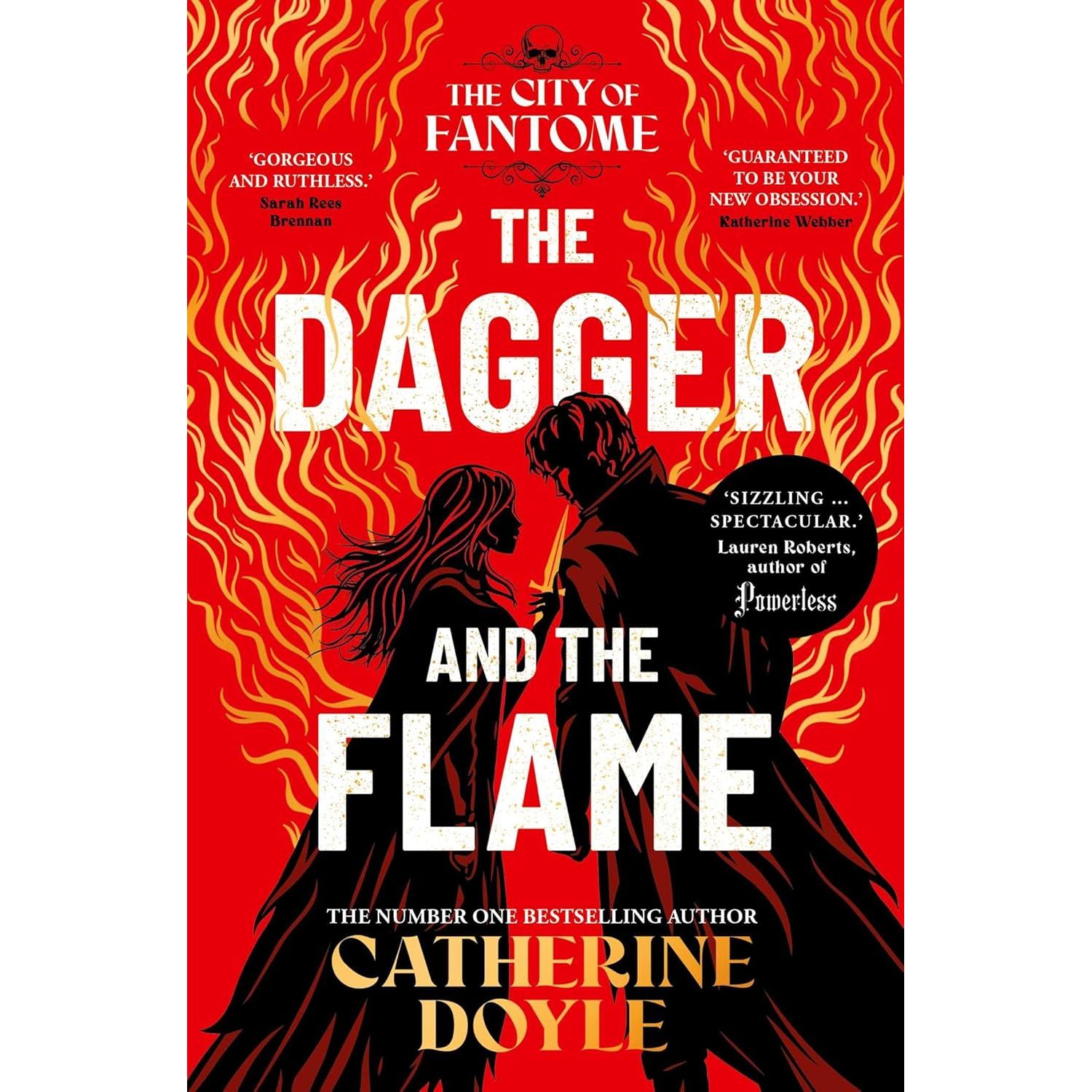 The City of Fantome Series by Catherine Doyle 2 Books Collection Set (The Rebel and the Rose (HB) & The Dagger and the Flame)