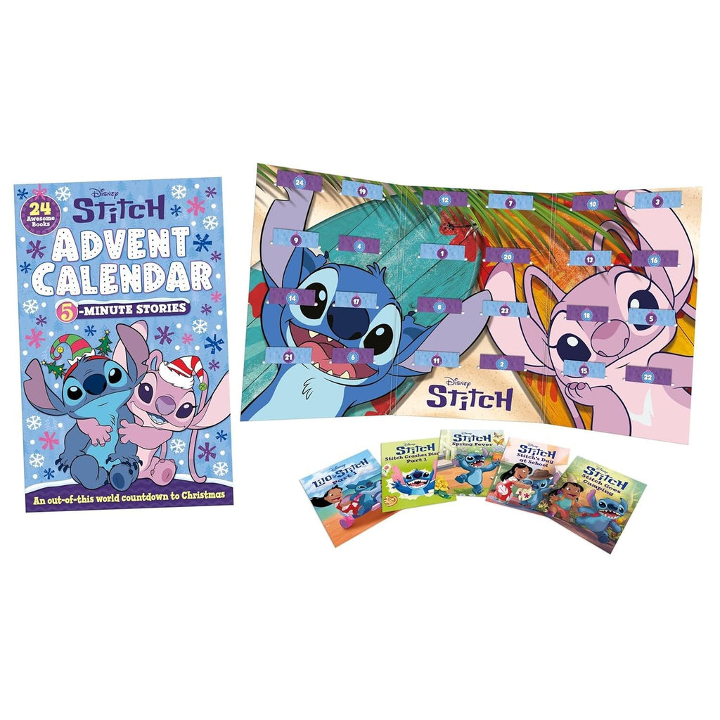 Disney Stitch: Advent Calendar 5-Minute Stories by Walt Disney