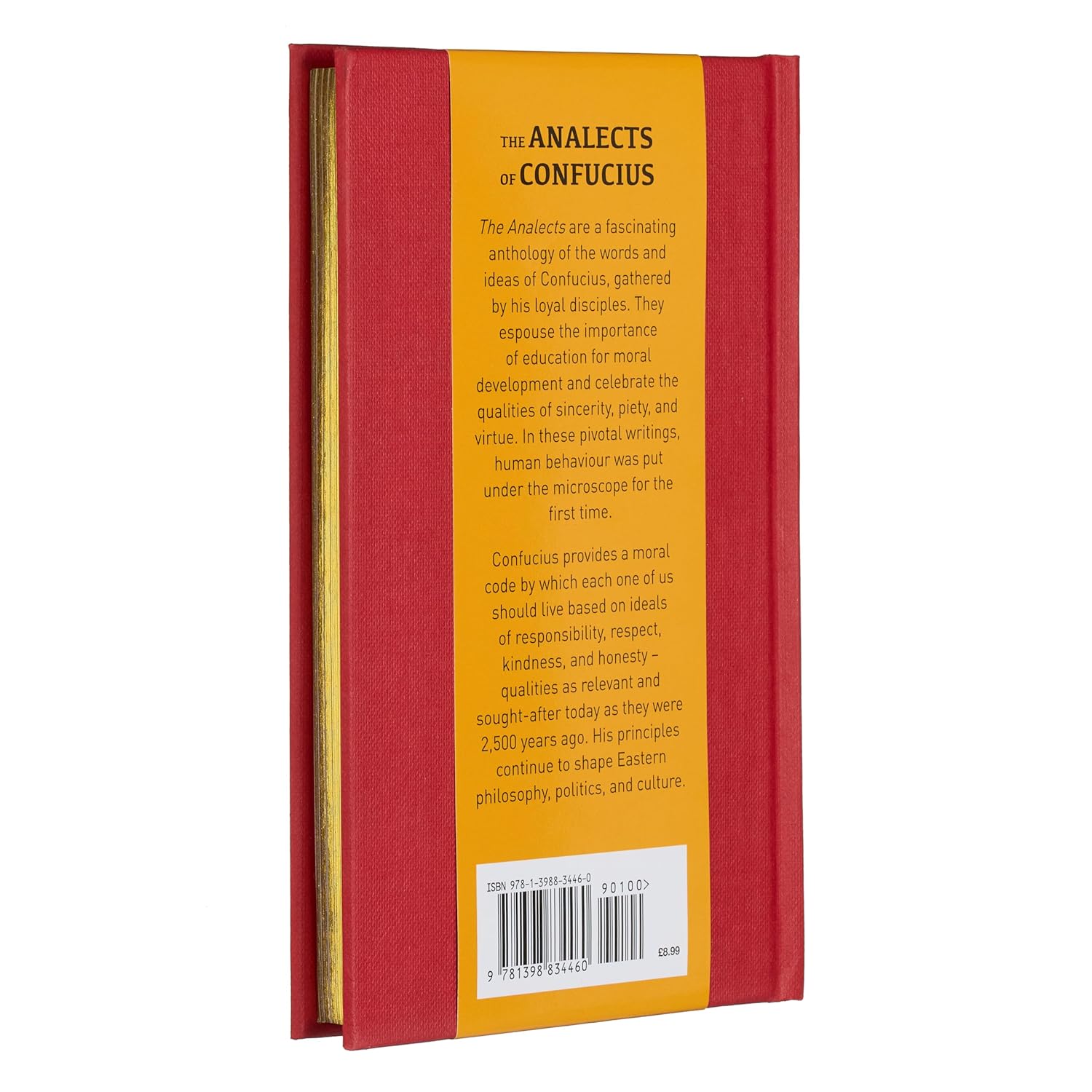 The Analects of Confucius: Gilded Pocket Edition (Arcturus Ornate Classics) by Confucius