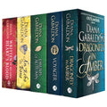 Outlander Series 5 Books Collection Set By Diana Gabaldon (Written in My Own Heart's Blood, An Echo in the Bone, Drums Of Autumn, Voyager and Dragonfly In Amber)