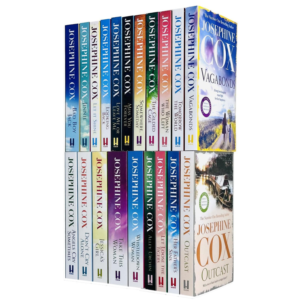 Josephine Cox Collection 20 Books Set (Vagabonds, Tomorrow the World, The Woman Who Left, The Gilded Cage, Somewhere Someday)