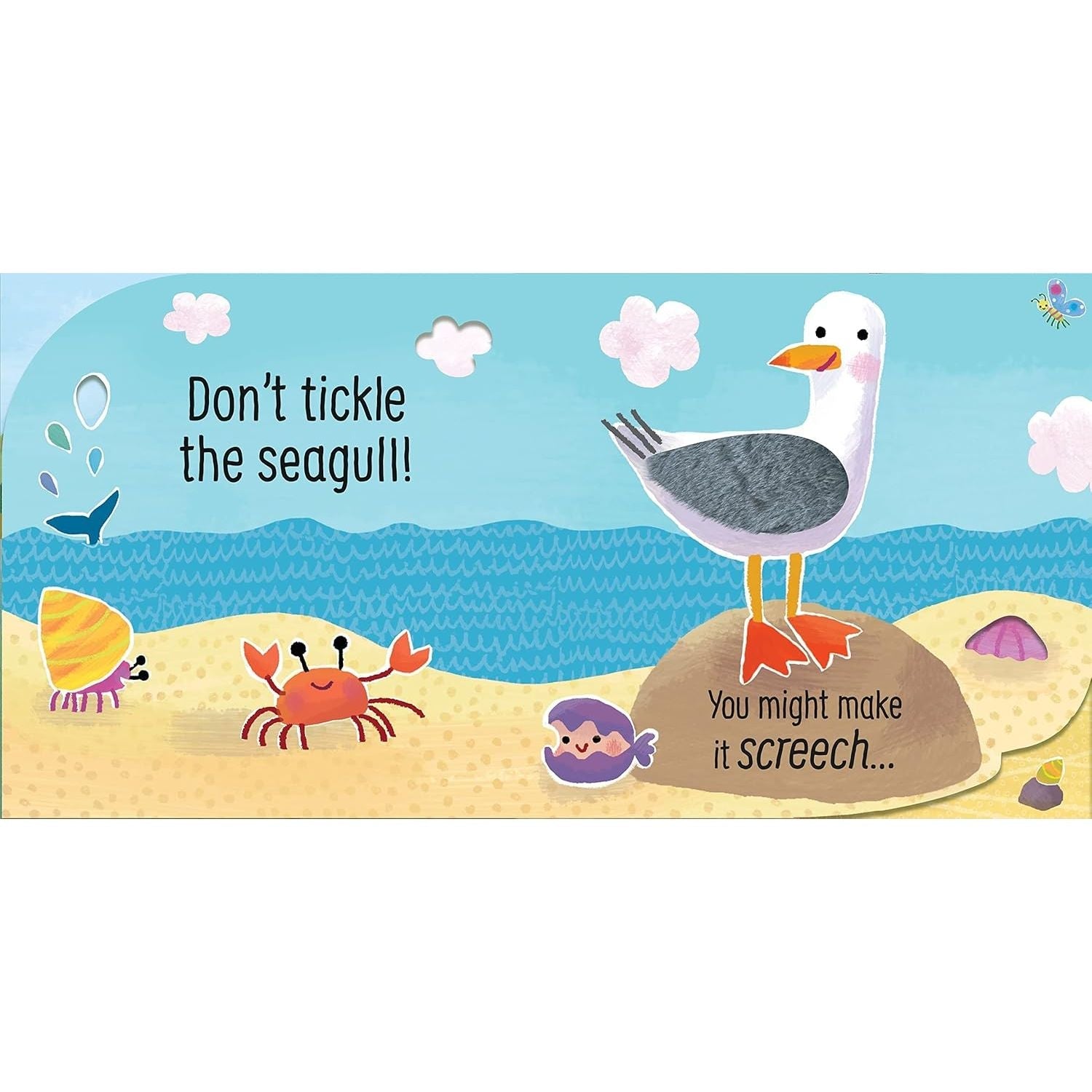 Don't Tickle the Shark! (DON'T TICKLE Touchy Feely Sound Books)