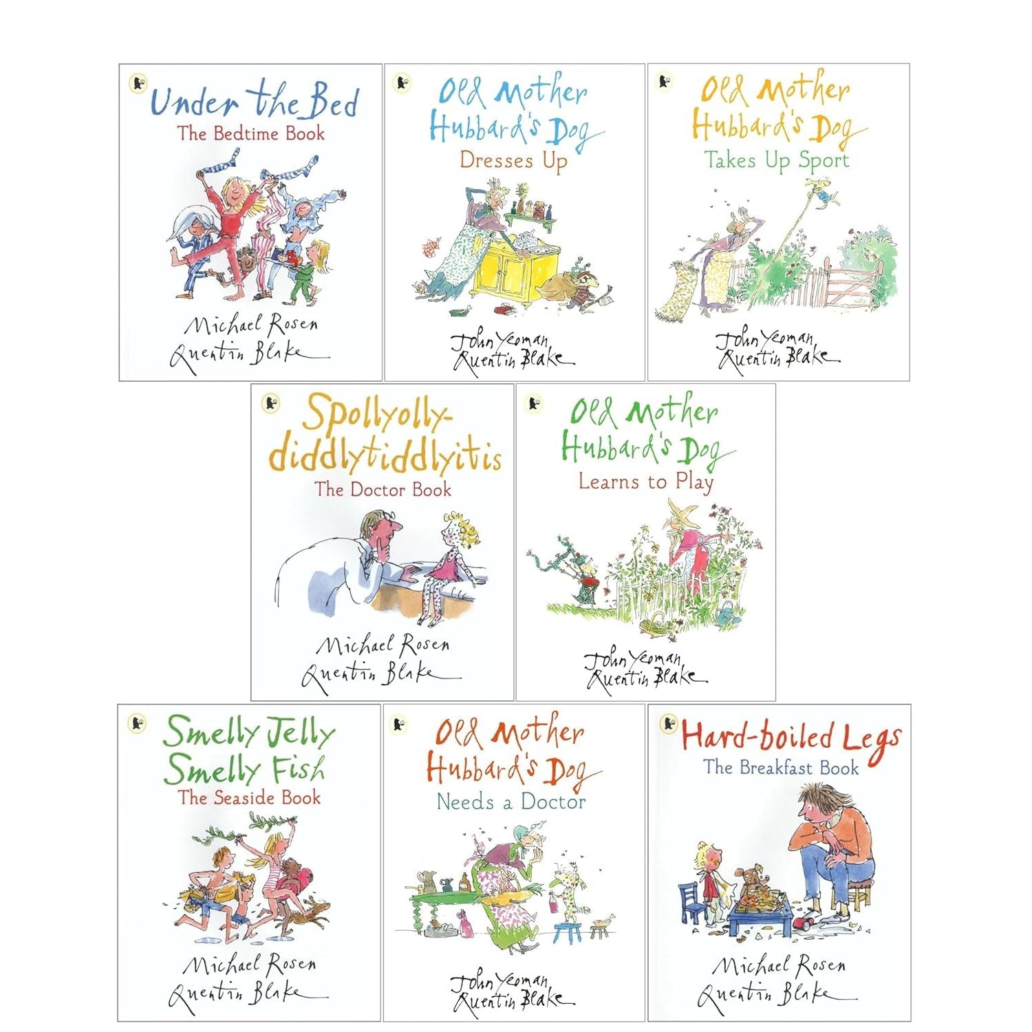 Having a Laugh! Collection 8 Books Set (Hard Boiled Legs, Smelly Jelly Smelly Fish, Spollyolly-diddlytiddlyitis, Under the Bed and More)