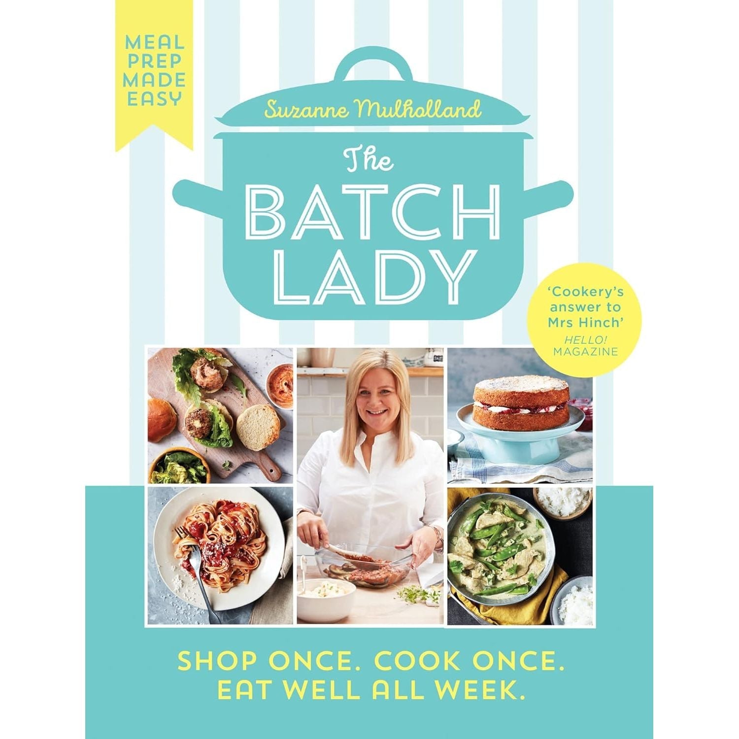 The Batch Lady(HB), The Ultimate Mediterranean Diet Cookbook, Tasty & Healthy 3 Books Collection Set