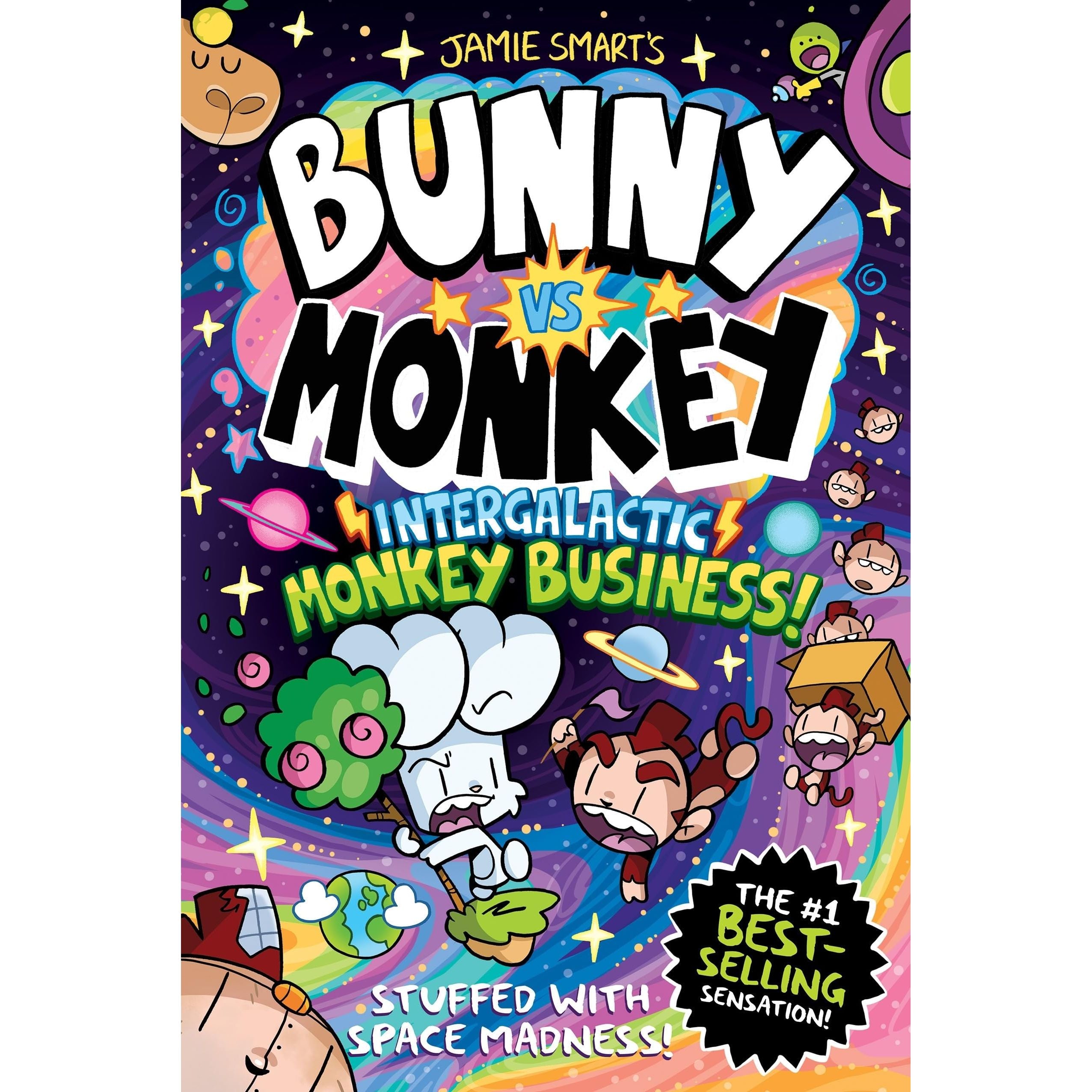 Bunny vs Monkey: Intergalactic Monkey Business! (a Phoenix Comic Book): the instant number one bestselling book from creative genius Jamie Smart
