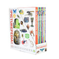 The Picturepedia Box 11 Books Collection Set by DK (Picturepedia Box, Science Protons to Planets, Science Technology to Trains)