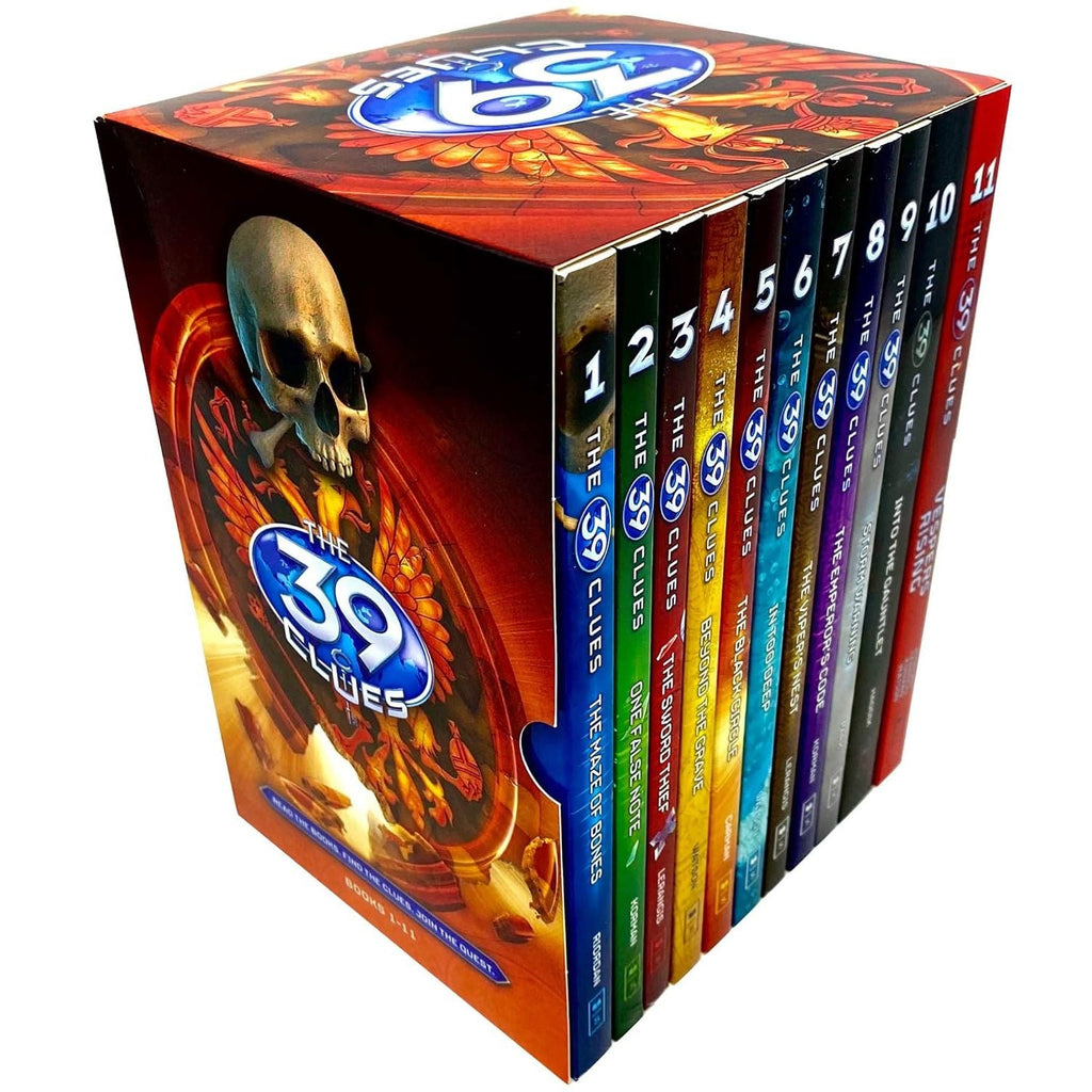 The 39 Clues Series Complete Collection Books 1 - 11 Box Set by  Rick Riordan
