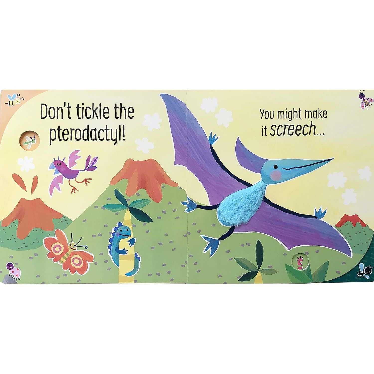 Don't Tickle the Dinosaur! (DON'T TICKLE Touchy Feely Sound Books)