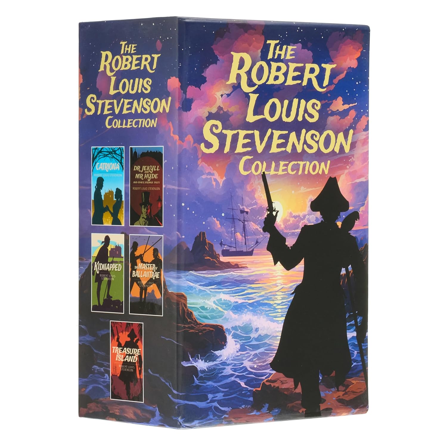 The Robert Louis Stevenson Collection: 5-Book  Boxed Set (Treasure Island, Catriona, The Master of Ballantrae)