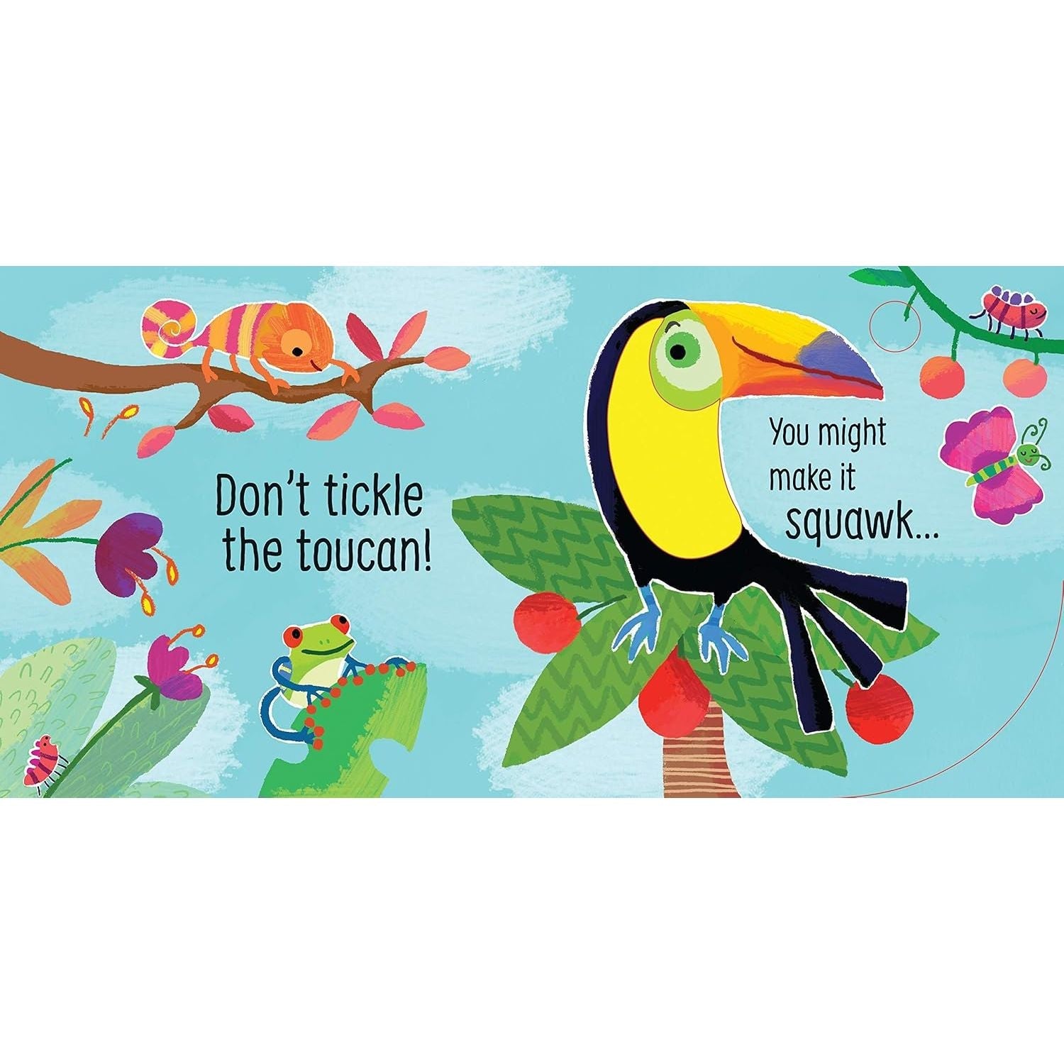 Don't Tickle the Tiger! (DON'T TICKLE Touchy Feely Sound Books)