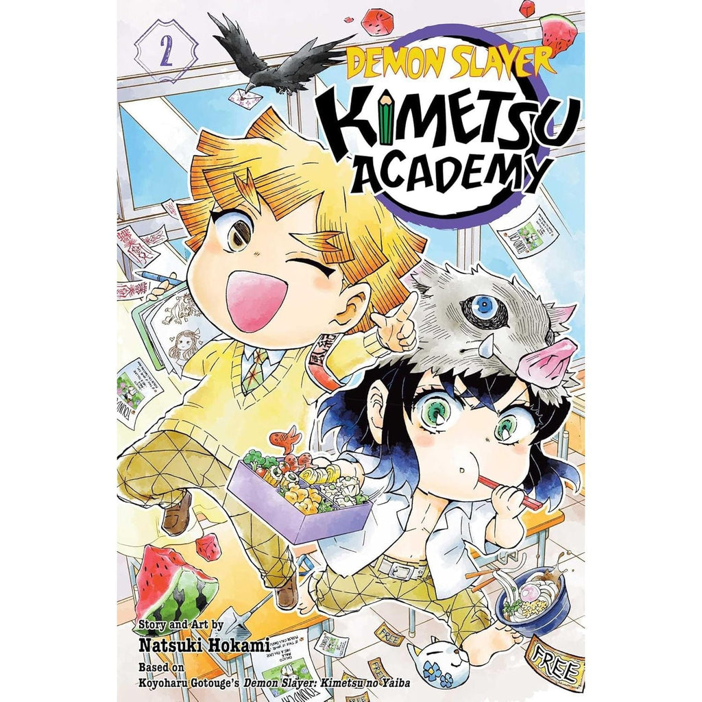 Demon Slayer Kimetsu Academy (Volume 1-5) Books Collection Set by Natsuki Hokami & Koyoharu Gotouge
