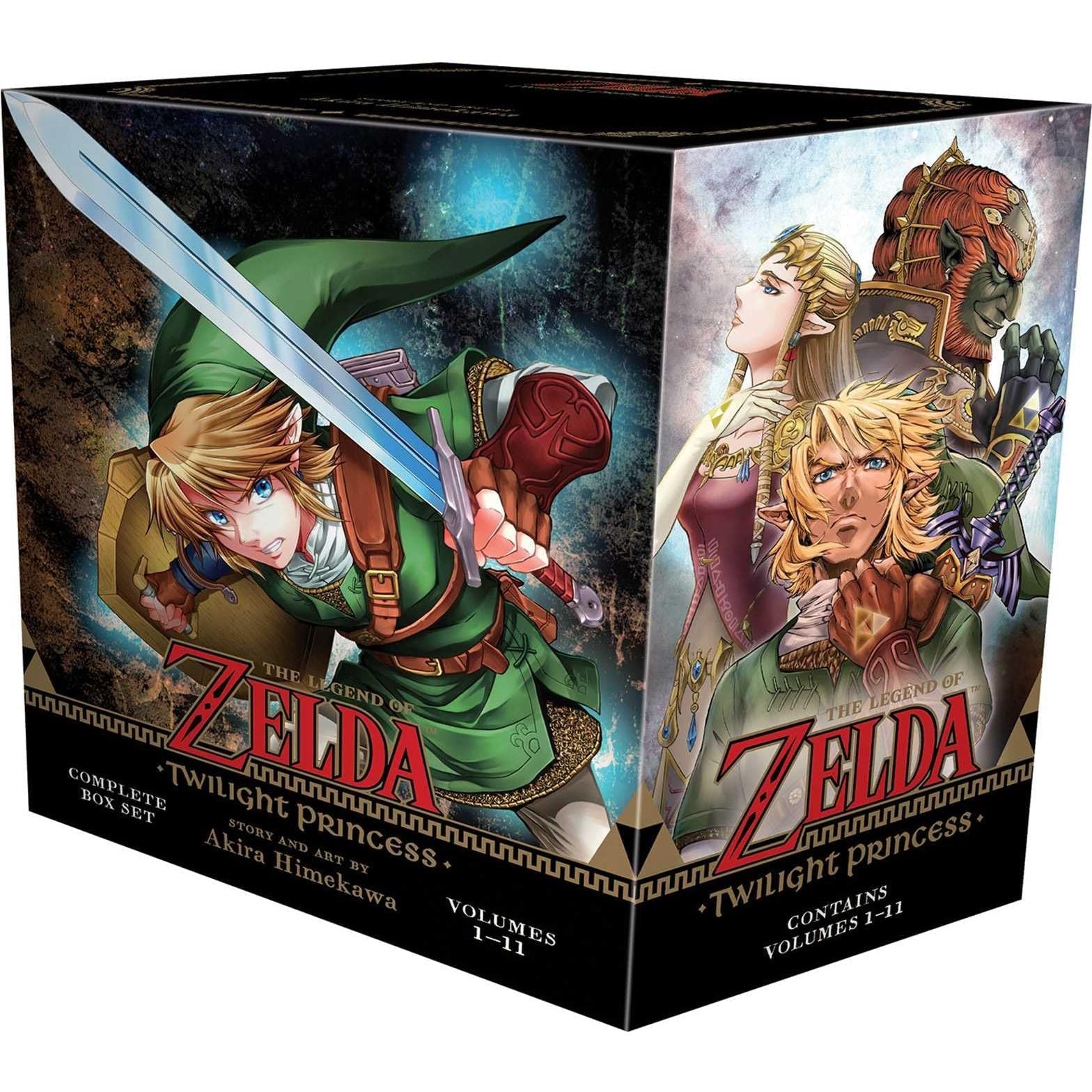 Legend of Zelda Twilight Princess Complete 11 Books Box Set (volumes 1-11) by Akira Himekawa