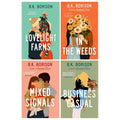 Lovelight Series 4 Books Collection Set by B.K. Borison (Lovelight Farms, In the Weeds, Mixed Signals and Business Casual)