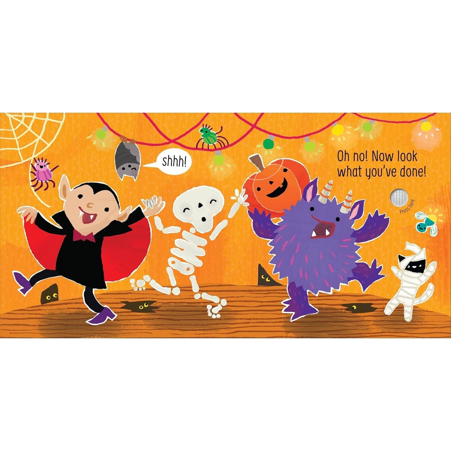 Don't Tickle the Skeleton! (DON'T TICKLE Touchy Feely Sound Books)