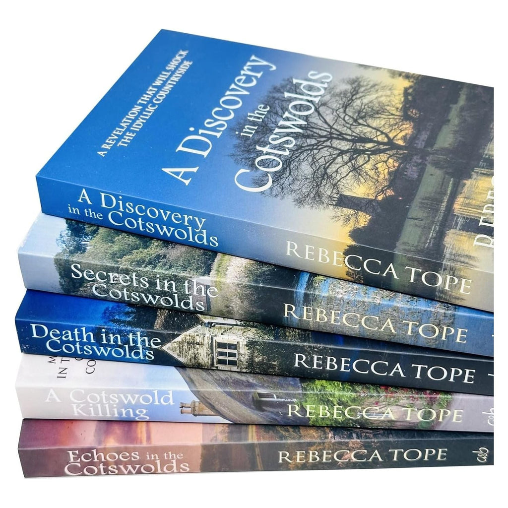 Rebecca Tope Cotswold Mysteries 5 Books Collection Set A Discovery in the Cotswolds, Secrets in the Cotswolds