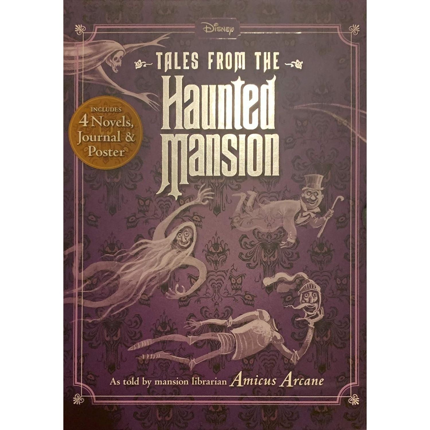 Tales from the Haunted Mansion Series 4 Books Collection Set (Vol 1-4) by Amicus Arcane Memento Mori, Grim Grinning Ghosts