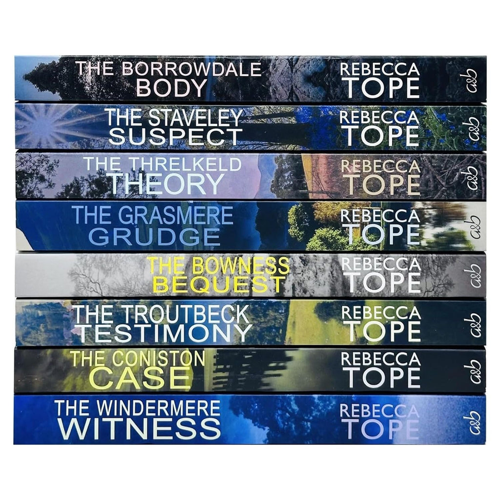 Lake District Mysteries 8 Books Collection Set By Rebecca Tope Staveley Suspect, The Borrowdale Body