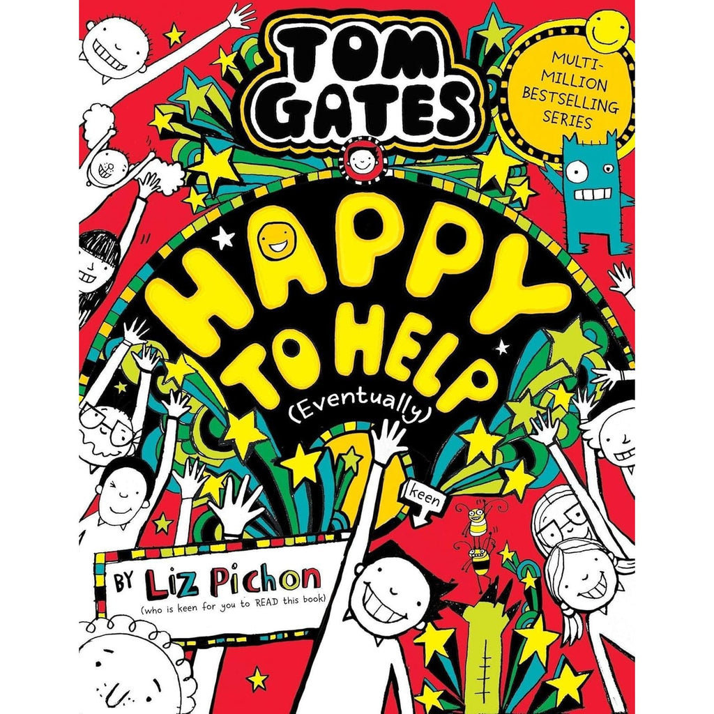 Tom Gates Series 20-23 Collection 4 Books Set By Liz Pichon (Five Star Stories, Ha! Ha! Hilarious, Book of Everything & Happy to Help (eventually), Pesky Pets and Parties)