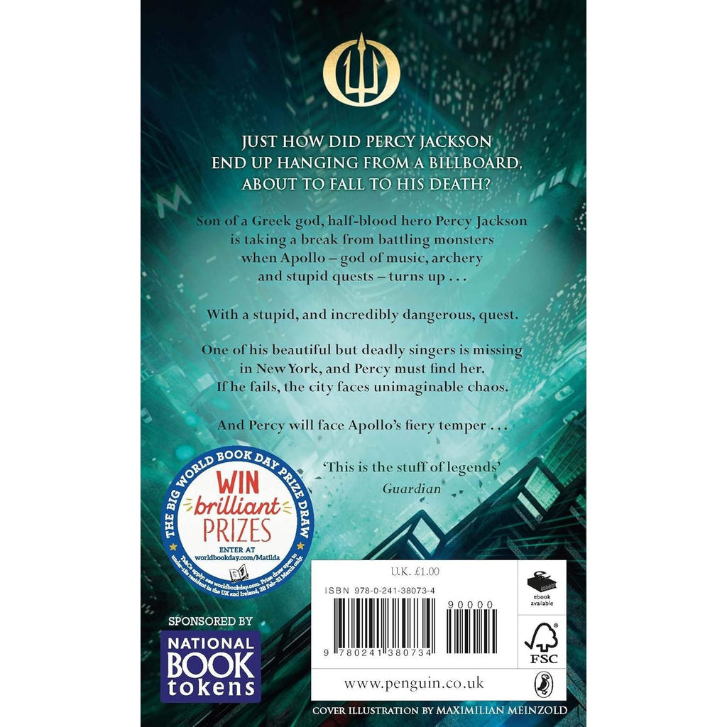 Percy Jackson and the Singer of Apollo: World Book Day 2019