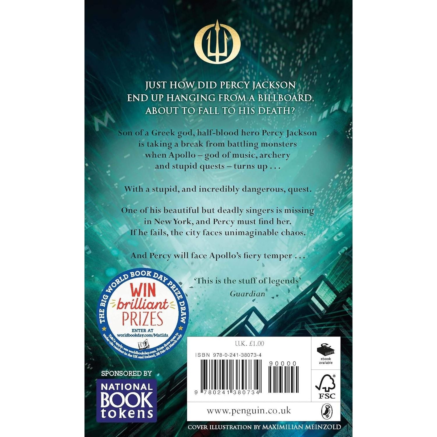 Percy Jackson and the Singer of Apollo: World Book Day 2019