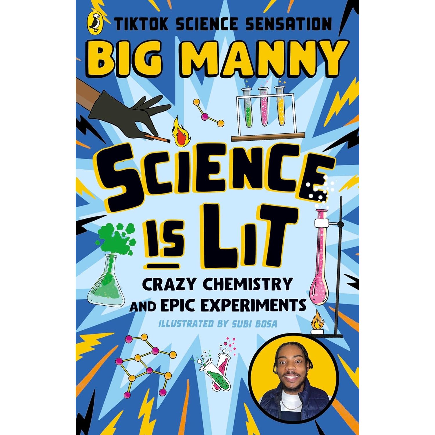 Big Manny 2 Books Collection Set (Awesome Electricity and Mad Magnets, Science is Lit)