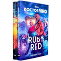 Doctor Who 2 Books Collection Set (Ruby Red and Caged)