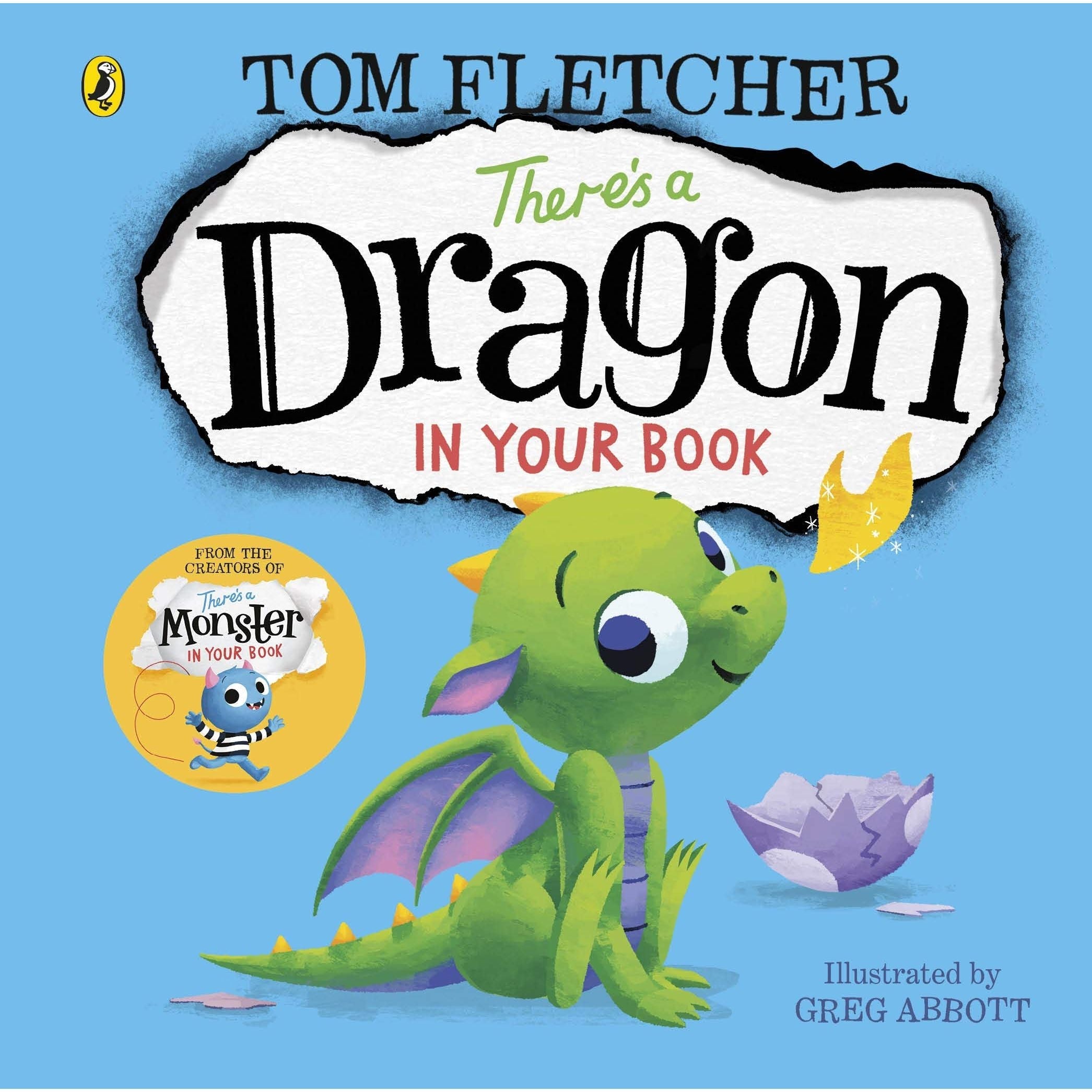 There's a Dragon in Your Book: An interactive story book for toddlers: 2 (Who's in Your Book?, 2)