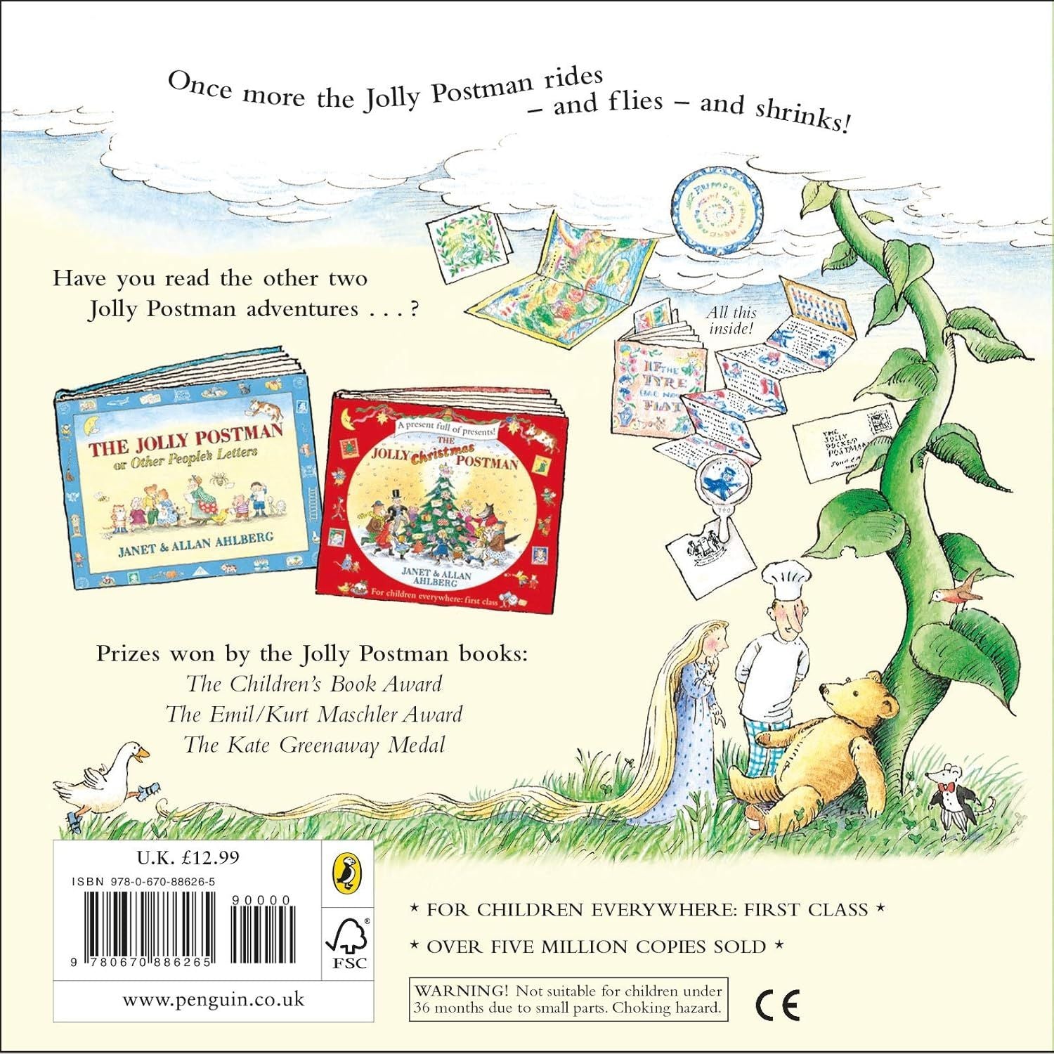 The Jolly Pocket Postman: The interactive pocket-sized adventure by Allan Ahlberg