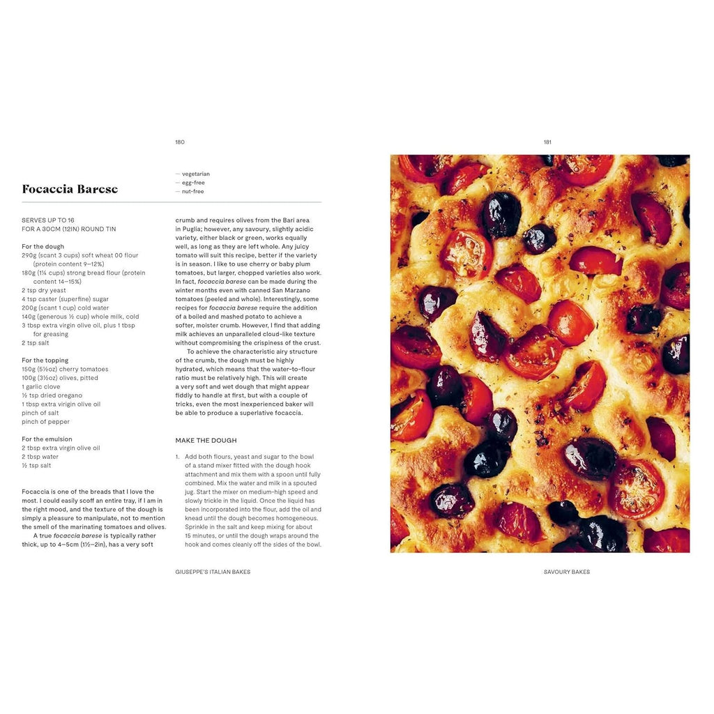 Giuseppe's Italian Bakes: Over 60 Classic Cakes, Desserts and Savoury Bakes by Giuseppe Dell'Anno