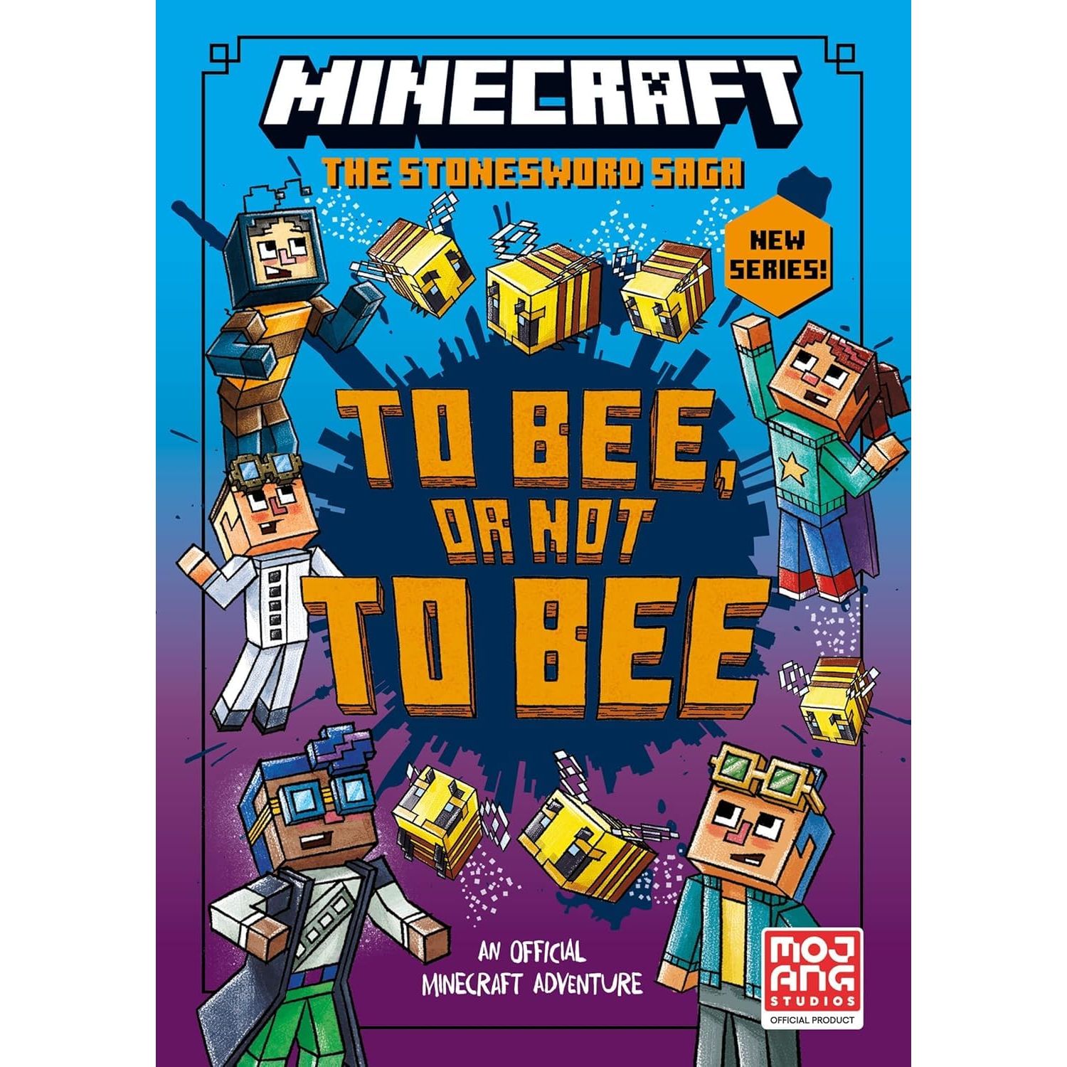 Minecraft Stonesword Saga & Ironsword Academy 8 Books Collection Set By Mojang AB (Crack in the Code, Mobs Rule, New Pets on the Block)