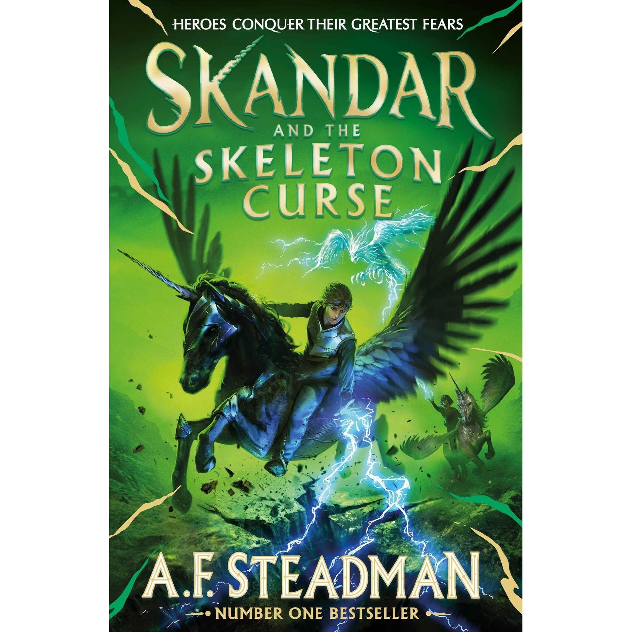 Skandar and the Skeleton Curse: A. F. Steadman: Volume 4