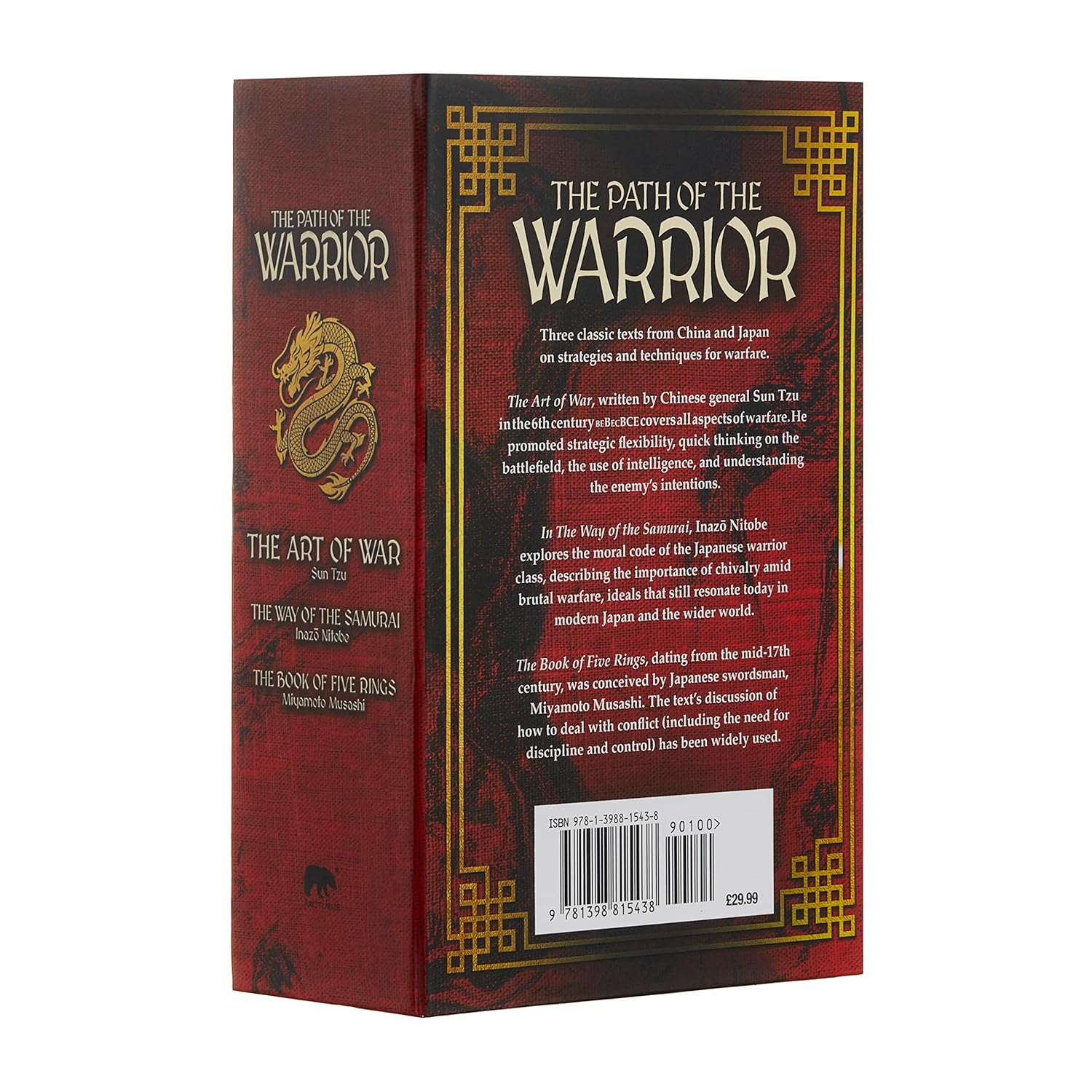 The Path of the Warrior Ornate Box Set (The Art of War, The Way of the Samurai, The Book of Five Rings)