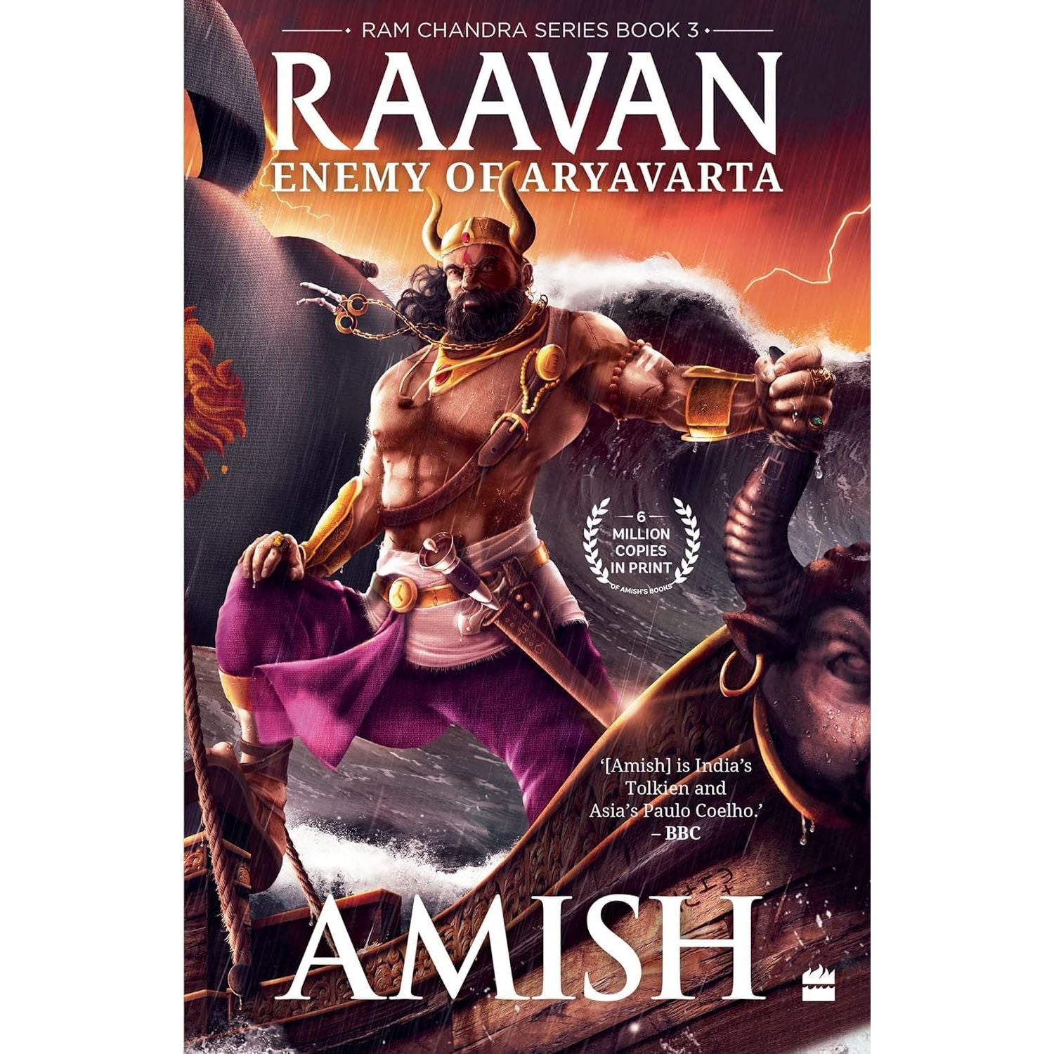 Amish Tripathi Ram Chandra Series Collection 4 Books Set (Suheldev, Sita, Raavan & War of Lanka)