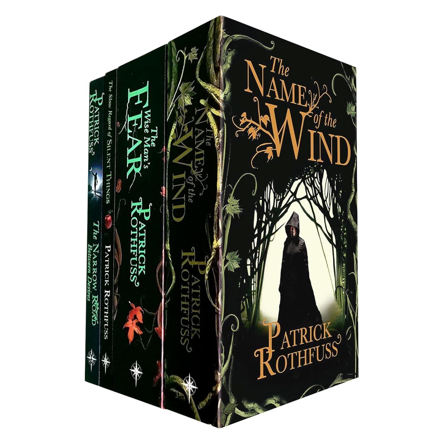 Patrick Rothfuss's Kingkiller Chronicle 4 Books Collection Set (The Name of the Wind, The Wise Man's Fear, More)
