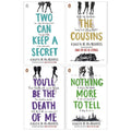 Karen M. McManus 4 Books Collection Set (Two Can Keep a Secret, The Cousins, You'll Be the Death of Me and Nothing More to Tell)