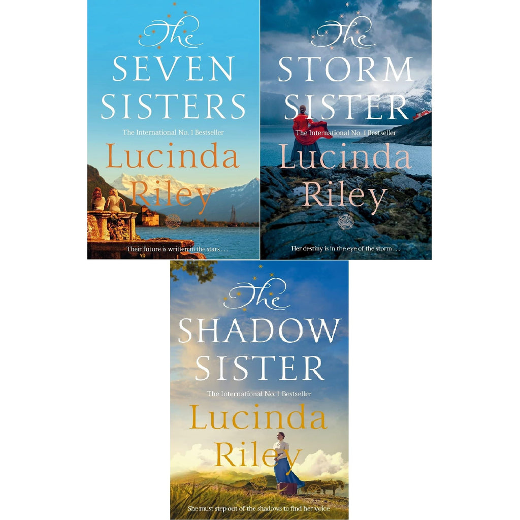 Lucinda Riley The Seven Sisters Series 3 Books collection Set (The Seven Sisters, The Storm Sister, The Shadow Sister)