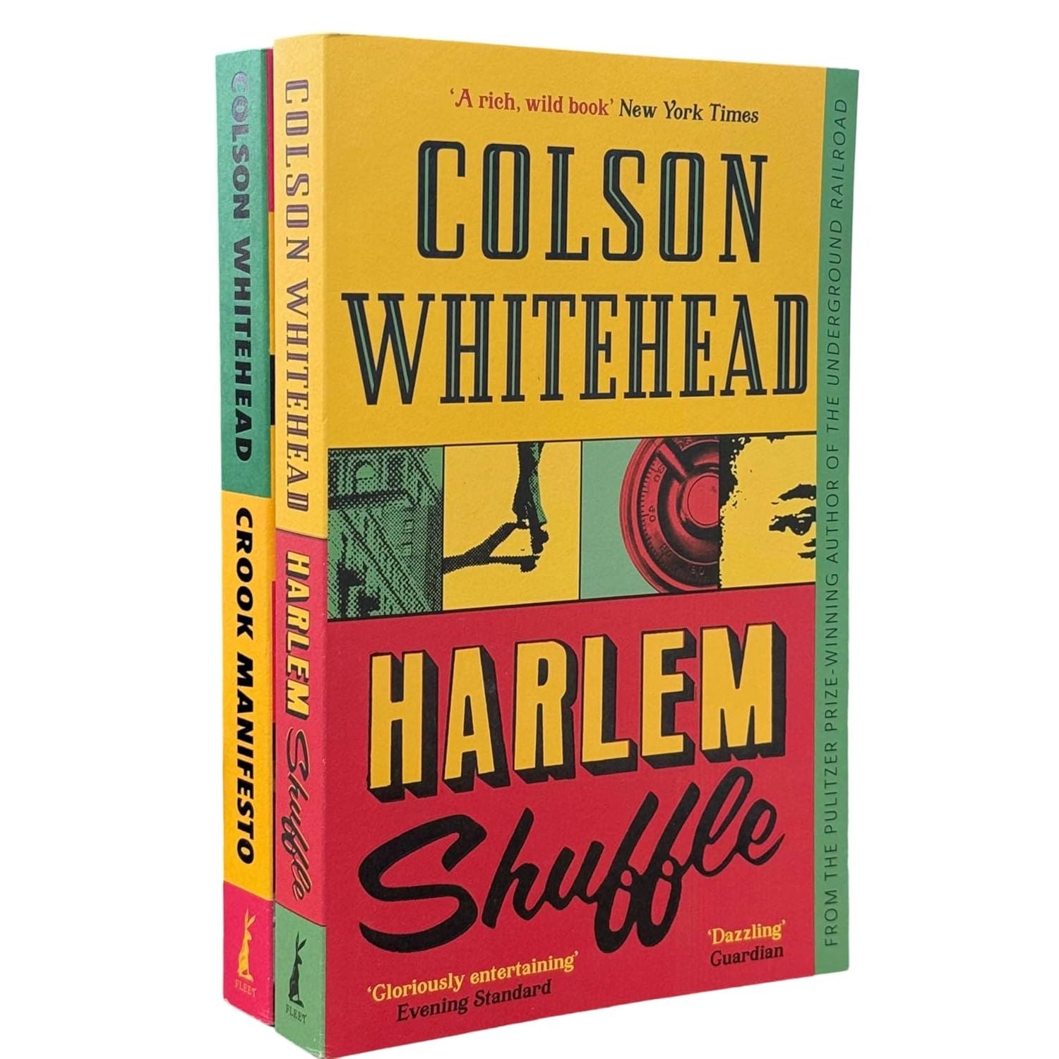 Ray Carney Series 2 Books Collection Set by Colson Whitehead (Harlem Shuffle & Crook Manifesto)