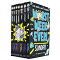 Worst Week Ever! Series 7 Books Collection Set By Eva Amores & Matt Cosgrove Tuesday, Wednesday