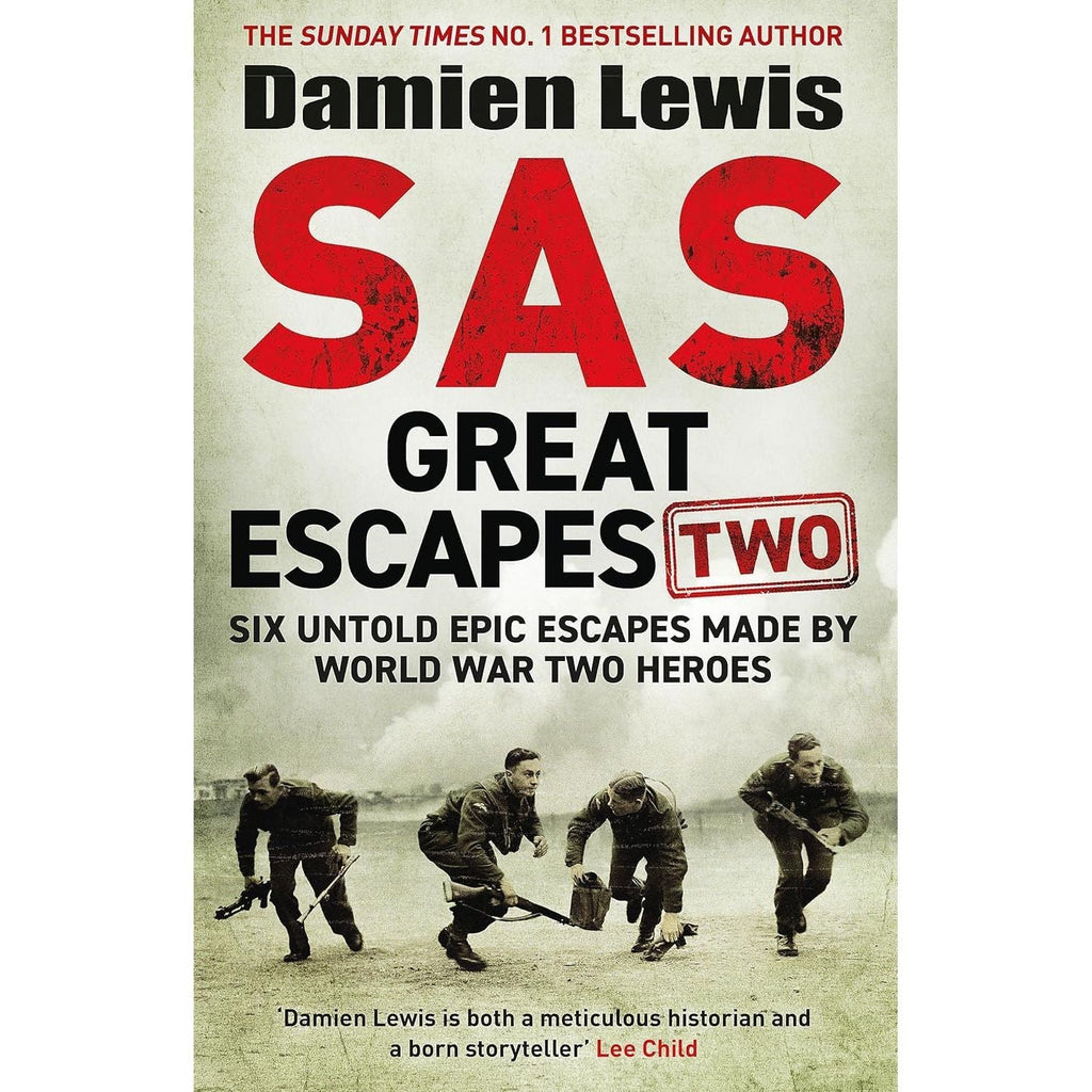 Damien Lewis Collection 3 Books Set (SAS Great Escapes, SAS Great Escapes Two and SAS Great Escapes Three)