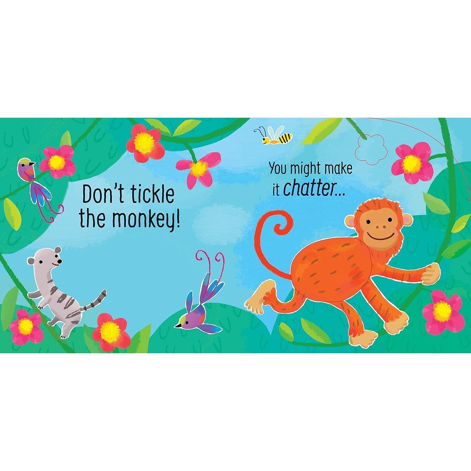Don't Tickle the Monkey! (DON'T TICKLE Touchy Feely Sound Books)