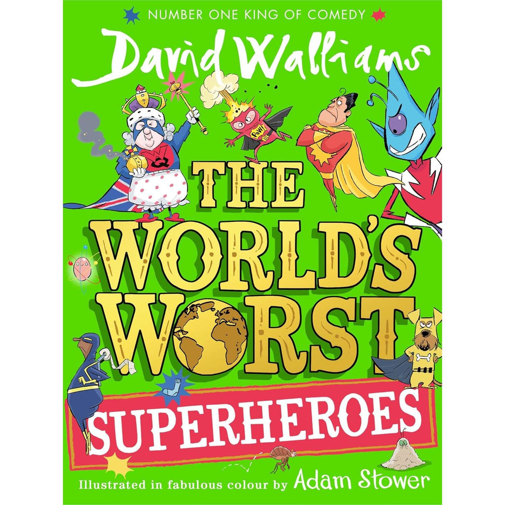 David Walliams 3 Books Collection Set (The World’s Worst Superheroes, The World’s Worst Pets, The World’s Worst Monsters)