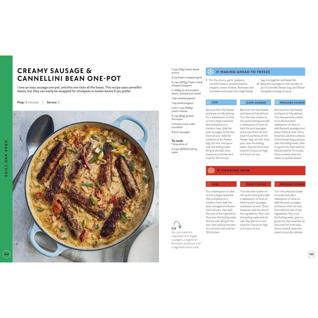The Batch Lady Grab and Cook: THE NUMBER ONE BESTSELLER by Suzanne Mulholland