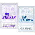 Gods of the Game Series by Ana Huang 2 Books Collection Set (The Striker & The Defender)