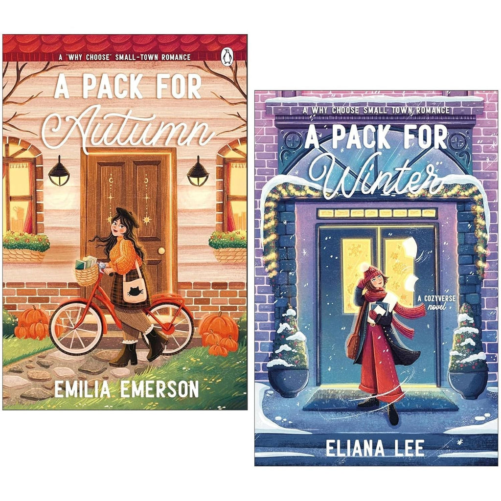 Cozyverse Series by Emilia Emerson & Eliana Lee 2 Books Collection Set (A Pack for Autumn & A Pack for Winter)
