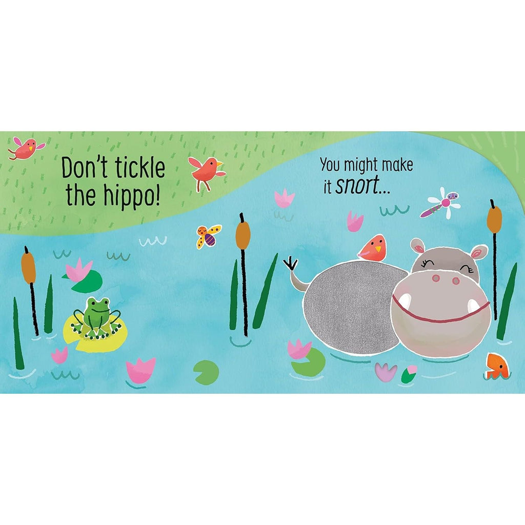 Don't Tickle the Hippo! (DON'T TICKLE Touchy Feely Sound Books)