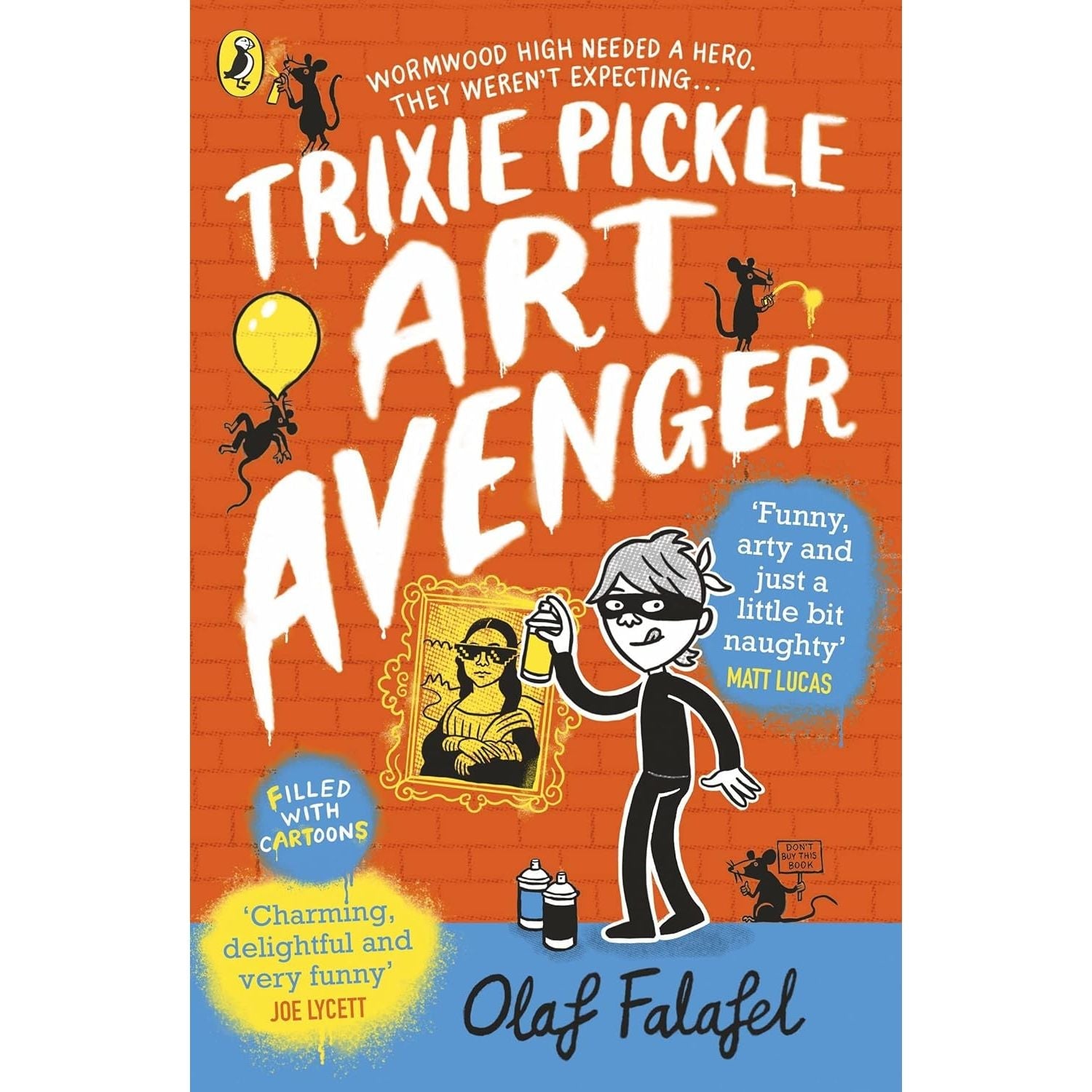 Olaf Falafel 3 Books Collection Set (A Poo on a Pogo Stick, Trixie Pickle Art Avenger, Blobfish)
