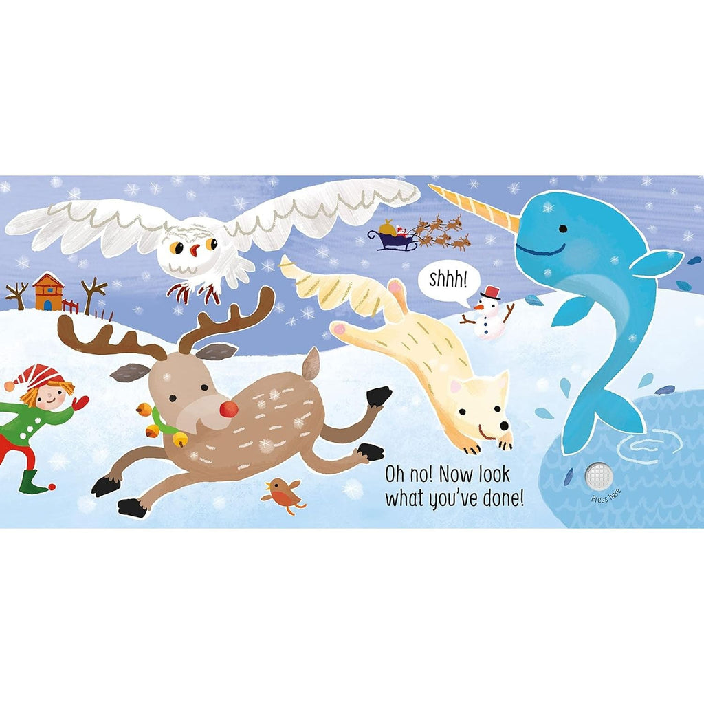 Don't Tickle the Reindeer! (DON'T TICKLE Touchy Feely Sound Books)