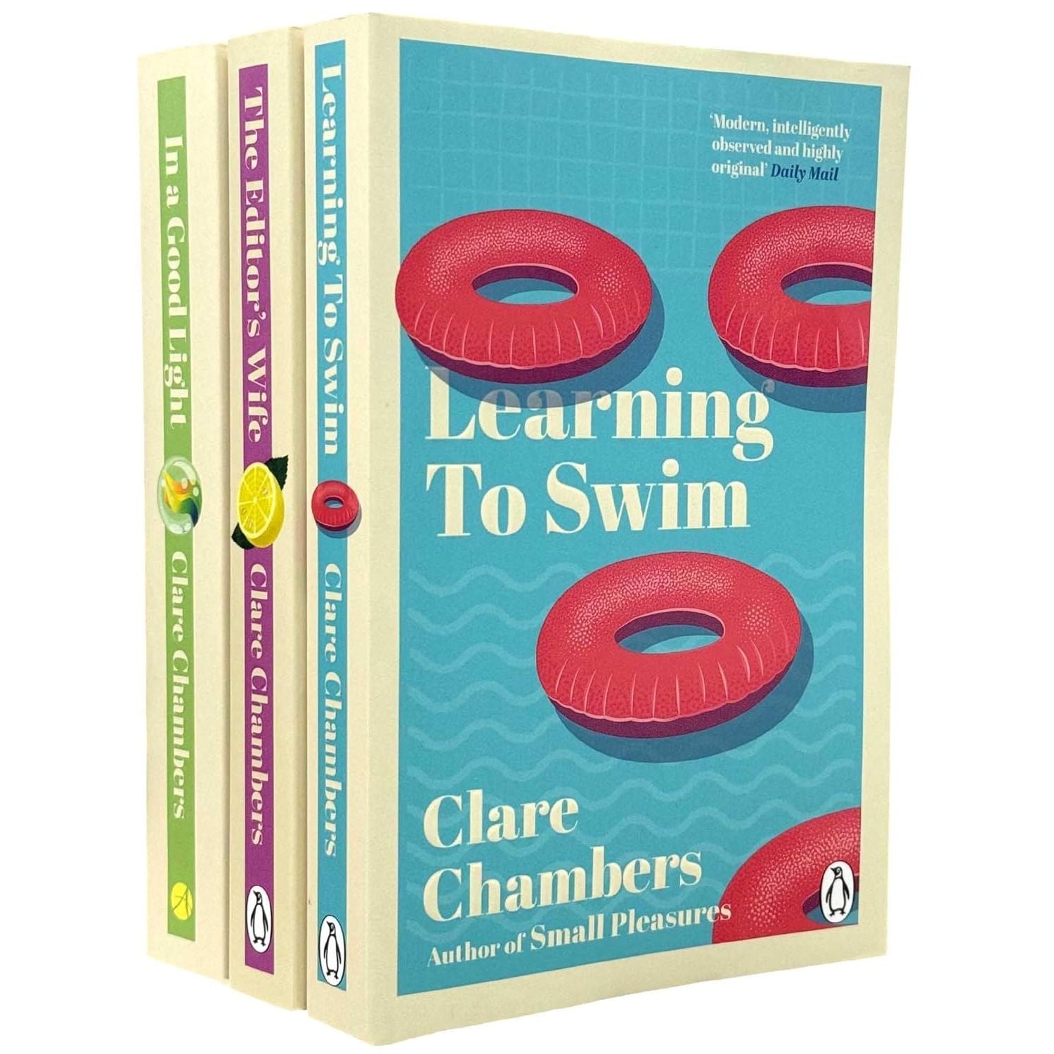 Clare Chambers 3 Books Collection Set (Learning to Swim, In a Good Light & The Editor's Wife)
