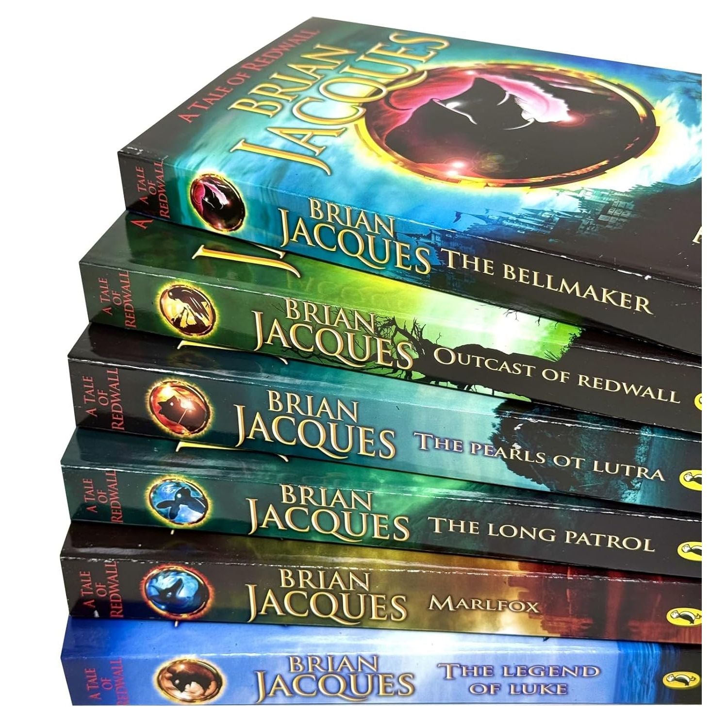 A Tale of Redwall Book Series 7 to 12 Books Collection Set By Brian Jacques